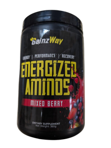 Container of energy powder