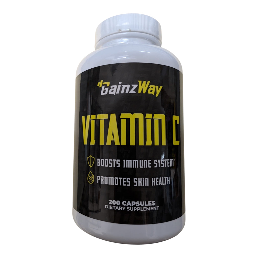 Gainzway Liposomal Vitamin C Vegetable Capsules, 1500 mg, 200 count