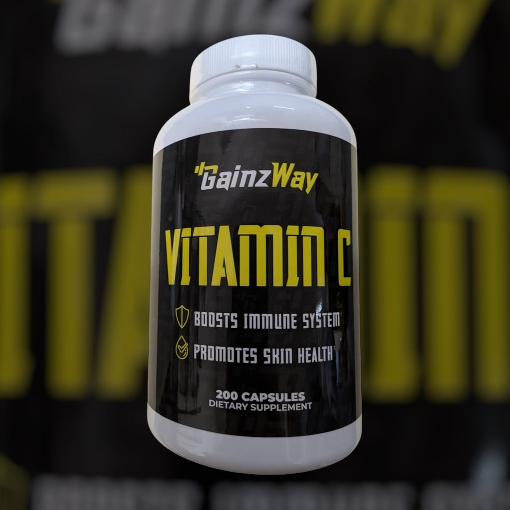 Gainzway Liposomal Vitamin C Vegetable Capsules, 1500 mg, 200 count