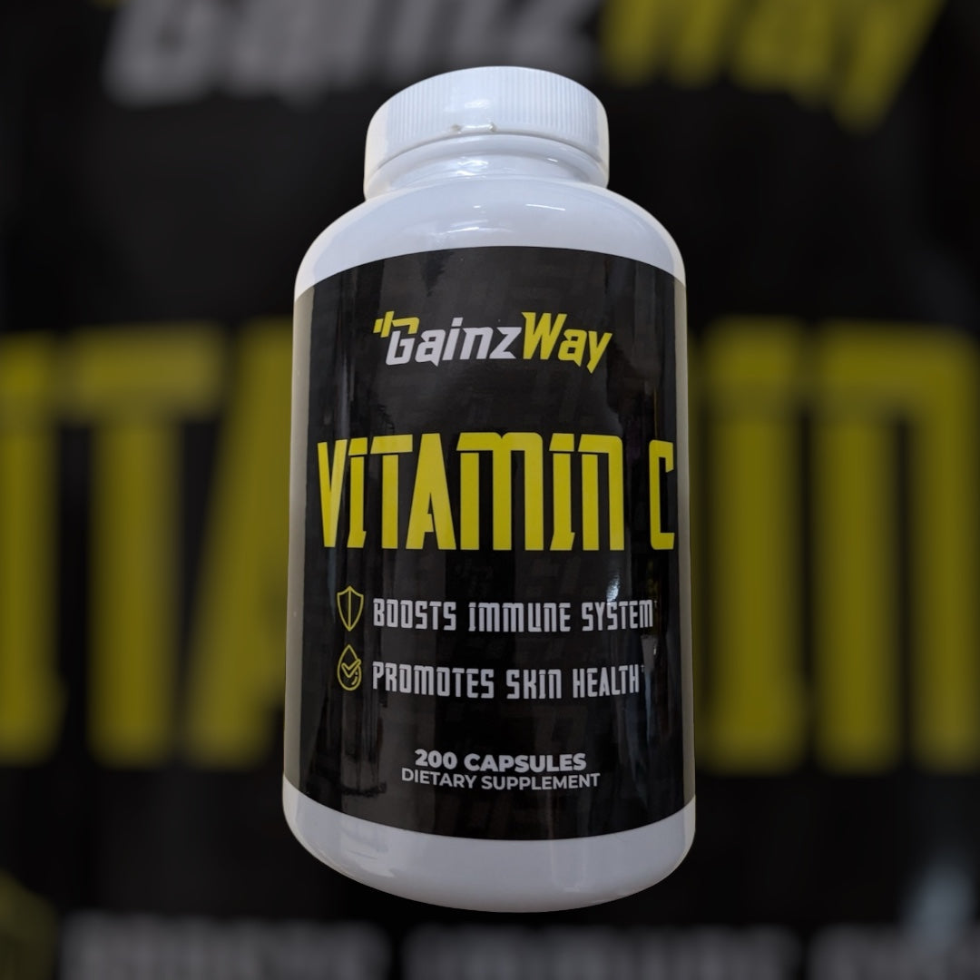 Gainzway Liposomal Vitamin C Vegetable Capsules, 1500 mg, 200 count